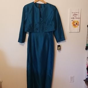 KIR 100% Silk 2 Piece Dress